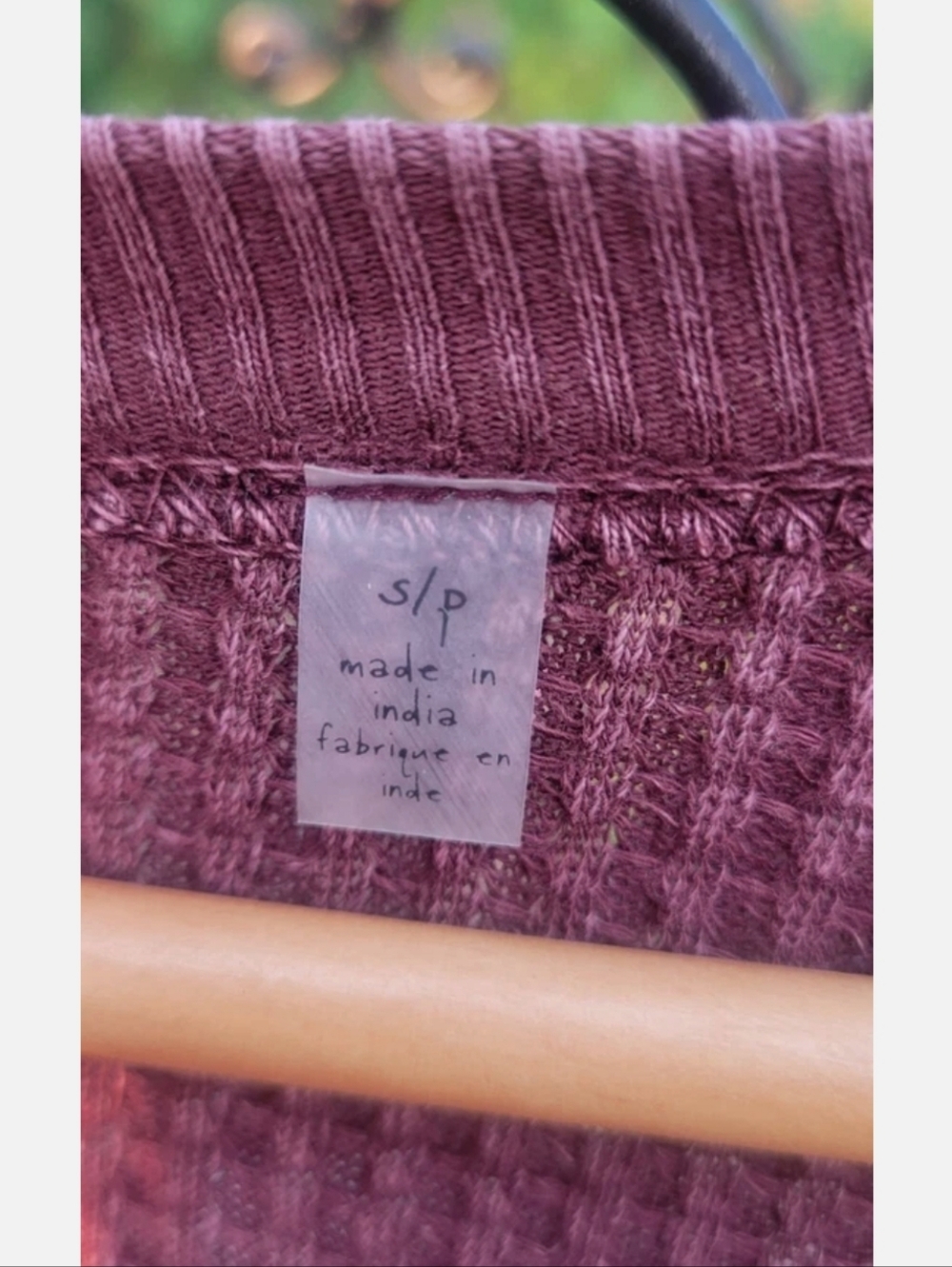 Free People FP One Jolene Thermal Mini Dress Dusty Plum S - Picture 6 of 8